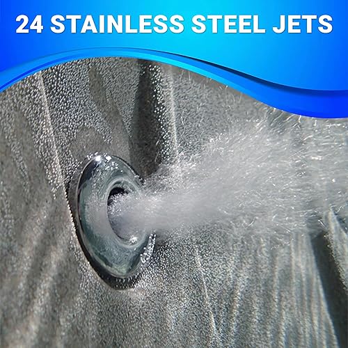 Miniatura 4 de Inland - Tumbona para 5-6 personas Plug and Play Spa con calentador de acero inoxidable de Strong Spas