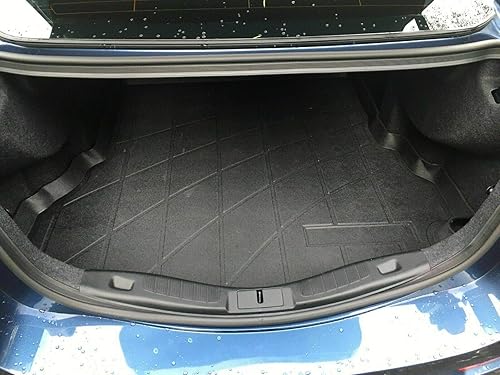 EACCESSORIES EA Tapete de maletero para Ford Fusion 2013-2020 Tapetes resistentes a la intemperie para automóviles con borde elevado Goma EACCESSORIES EA Tapete de maletero para Ford Fusion 2013-2020 Tapetes resistentes a la intemperie para automóviles con borde elevado Goma