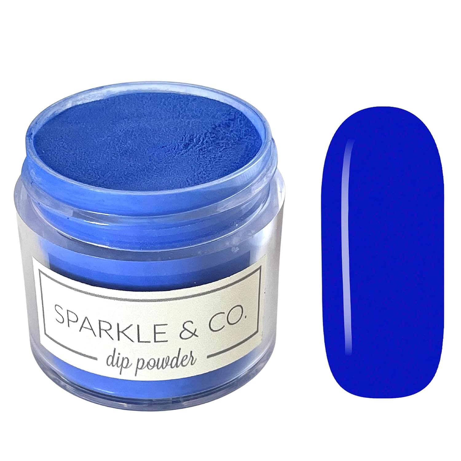 Sparkle & Co. Dip Powders – dp.27 Blue Me Away (Electric Blue)