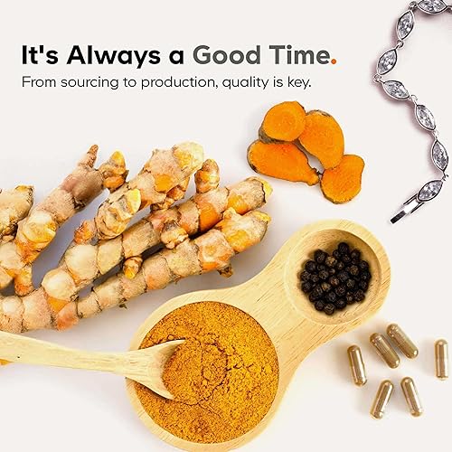 Miniatura 7 de Codeage Suplemento orgánico de cúrcuma - 95 píldoras de extracto de curcumina - Mezcla botánica fermentada orgánica pimienta negra Ashwagandha