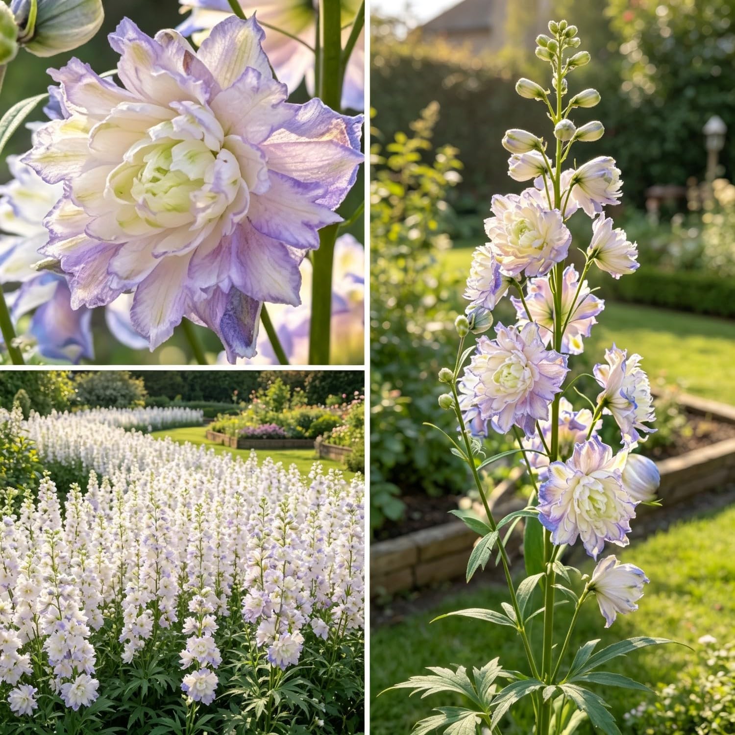 Delphinium（Larkspur） Seeds –Hardy,Perennial,Vibrant Floral Display Garden