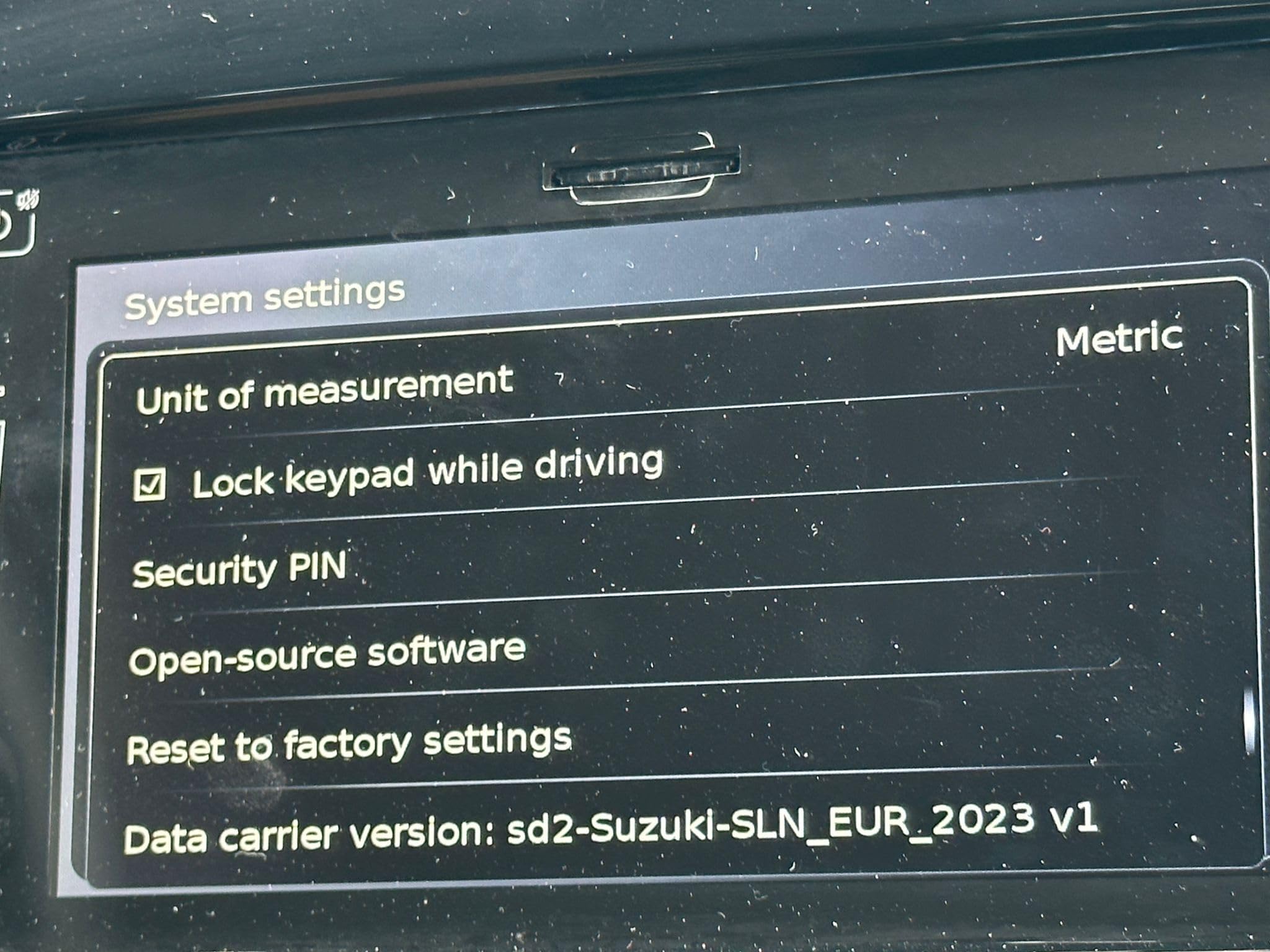 Generisch Aktualisierung der Kartographie GPS Navigation Europa 2023 – 39921-54PA8 kompatibel mit Suzuki SLDA