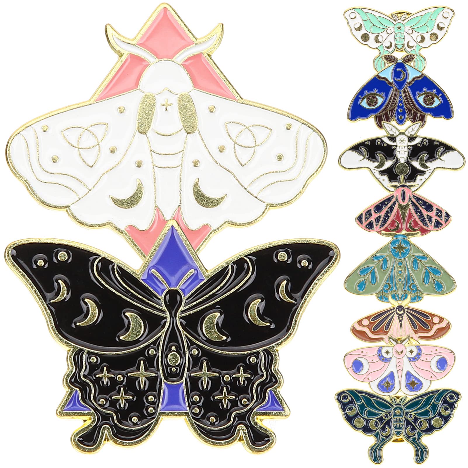 Veemoon Corsage Anzug Tier Brosche Pin Emaille Revers Kleidung Brosche Clip Süße Schmetterlinge Brosche Pin Dekoration Brosche Für Frauen Kleidung Brosche Pin Schmetterling Brosche