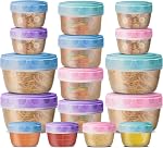 32-Piece Meal Prep Containers With Lids, 4-Size Food Storage Containers (540ml, 300ml, 150ml, 60ml), Take Out Deli Containers, BPA Free Lunch Box, Microwave, Oven, Freezer and Dishwasher