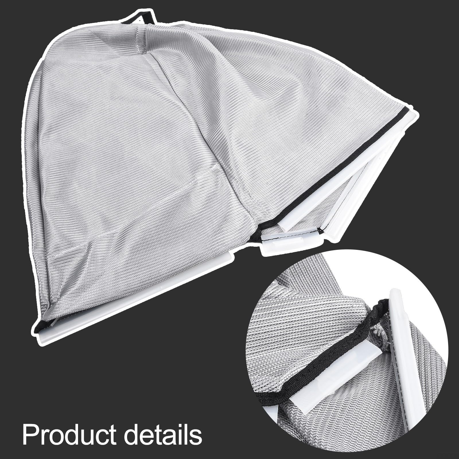 Bolso eficiente de la hierba del cortacésped, bolso de la colección de la hierba para HRX217K2 HMAA HZAA VKAA 81320 VH7 000, reemplazo del bolso del colector de la hierba, Piezas del bolso de la