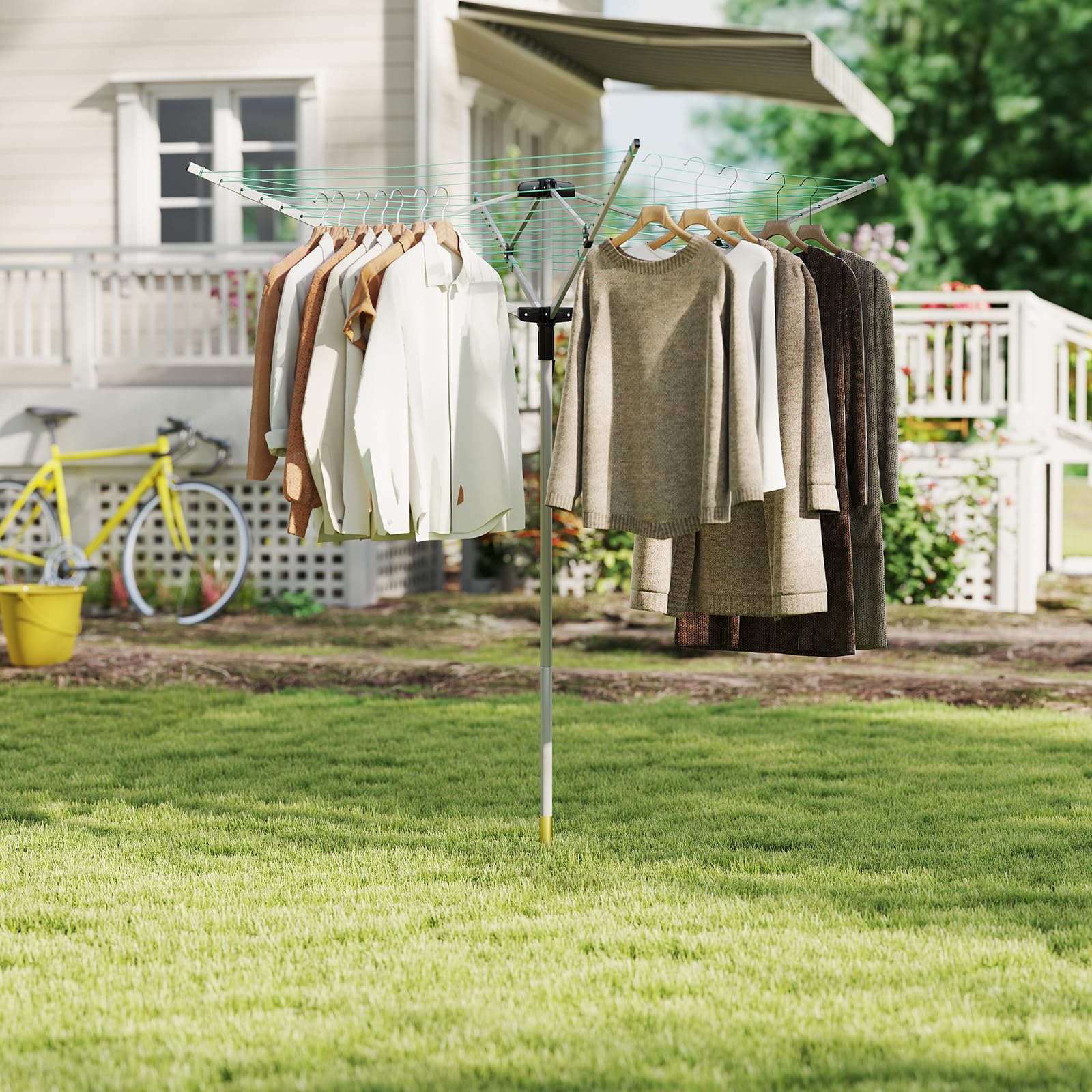 Tendedero Giratorio Calesita Para Colgar Ropa Precio Cama ColchÃ³n - Main Image