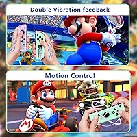 Vista 6 de CIMENNTU Switch Controller for Nintendo Switch Controller, Switch Controller Replacement Accessories with Double Vibration/Wake-Up/Motion B0FB8QNBX7