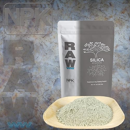 Miniatura 2 de RAW Silica 8oz - Suplemento vegetal de alta pureza para un crecimiento más fuerte y resistencia al estrés - Nutrientes esenciales de silicona para