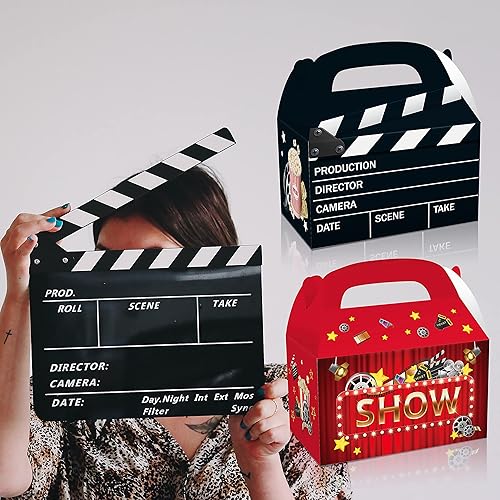 Miniatura 8 de C L cooper life 24 cajas de regalo de fiesta de película, cajas de regalo para fiesta de noche de película, regalos para fiesta de cumpleaños,