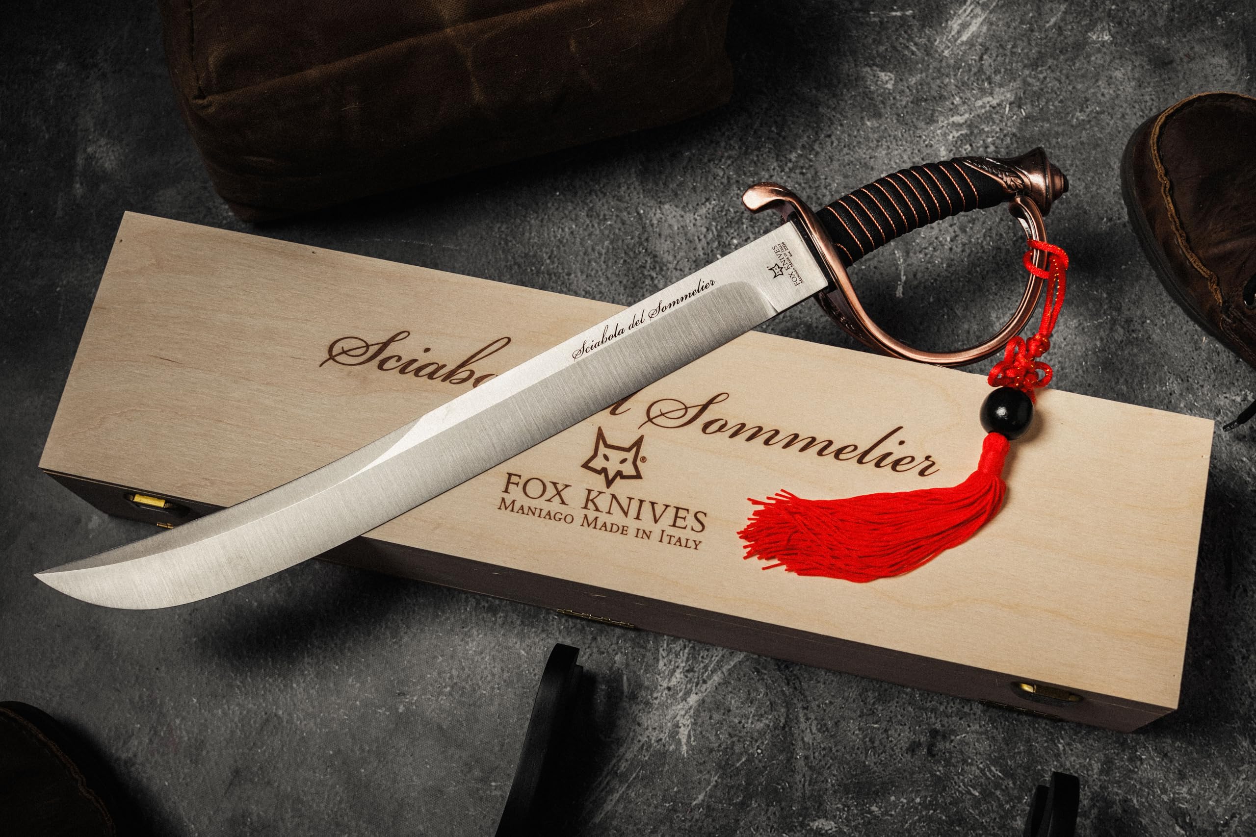 FOX Sciabola del Sommelier Manico Bronzo