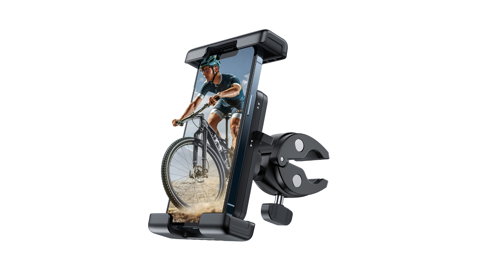 GuMosh Support Téléphone Moto Anti-Vibration, Support Téléphone Vélo