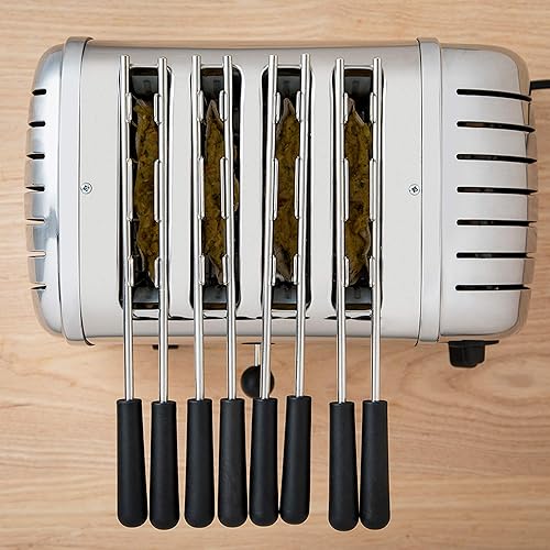 Miniatura 9 de Dualit Jaula de sándwich clásica para tostadoras clásicas Dualit 1 jaula de sándwich para hacer sándwiches tostados en tu tostadora Dualit Jaula