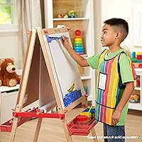 Vista 6 de Melissa & Doug Easel Paper Roll - 17 Inches Wide, 75 Feet Long for Painting, Drawing, Art and Craft Projects for Kids