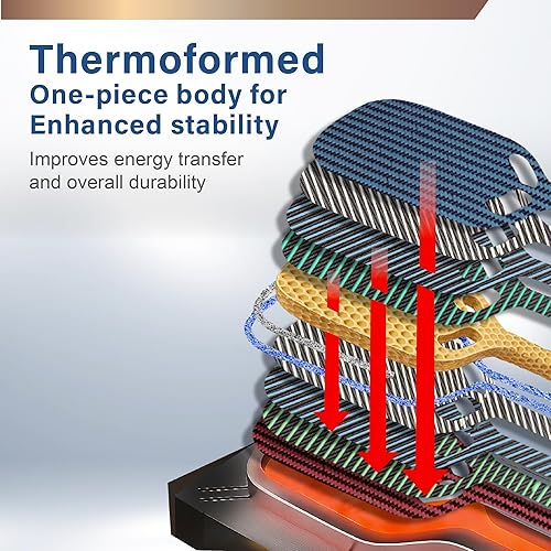 Miniatura 6 de Paleta de pickleball de Aramid Kevlar, aprobada por USAPA, diseño de garganta abierta sin bordes, fibra de carbono T700 de tejido cruzado de 45,