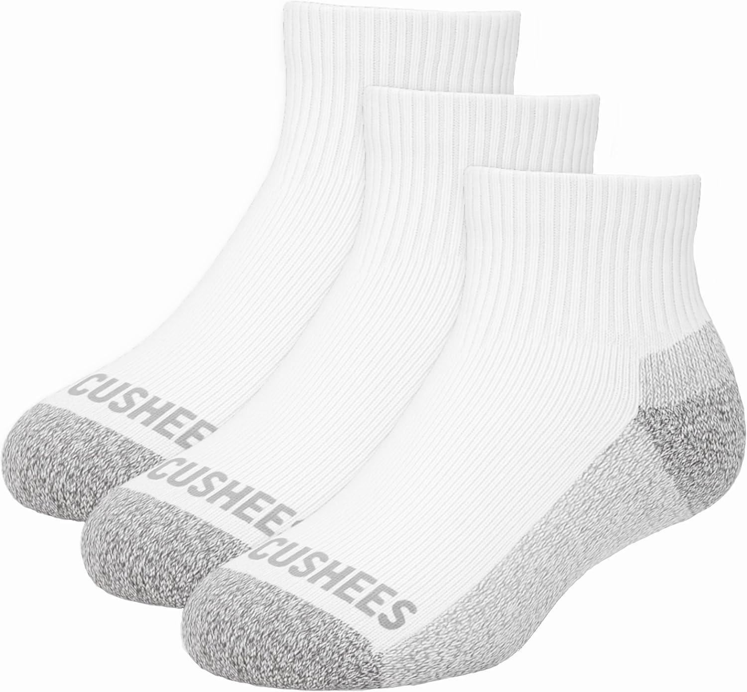 Cushees Thick Ankle Socks, 3 pairs/order