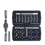 42 in 1 Magnetic Screwdriver, Screwdriver Set, Multi Bit Ratcheting Screwdriver Set with Storage Case Repair Tool Kit for Computer, Eyeglass, Bicycles, Watch, Ring Doorbell, Furniture and DIY
