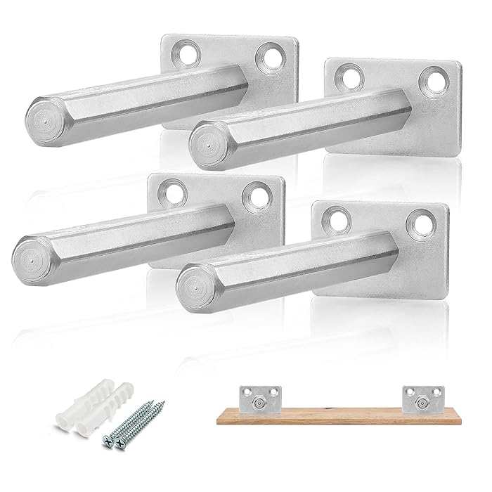 Buy BATODA Floating Shelf Bracket Blind Shelf Supports Hidden