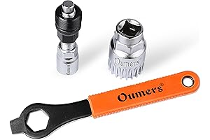 Oumers Professional Bike Crank Extractor and Bottom Bracket Remover Tool Kit
