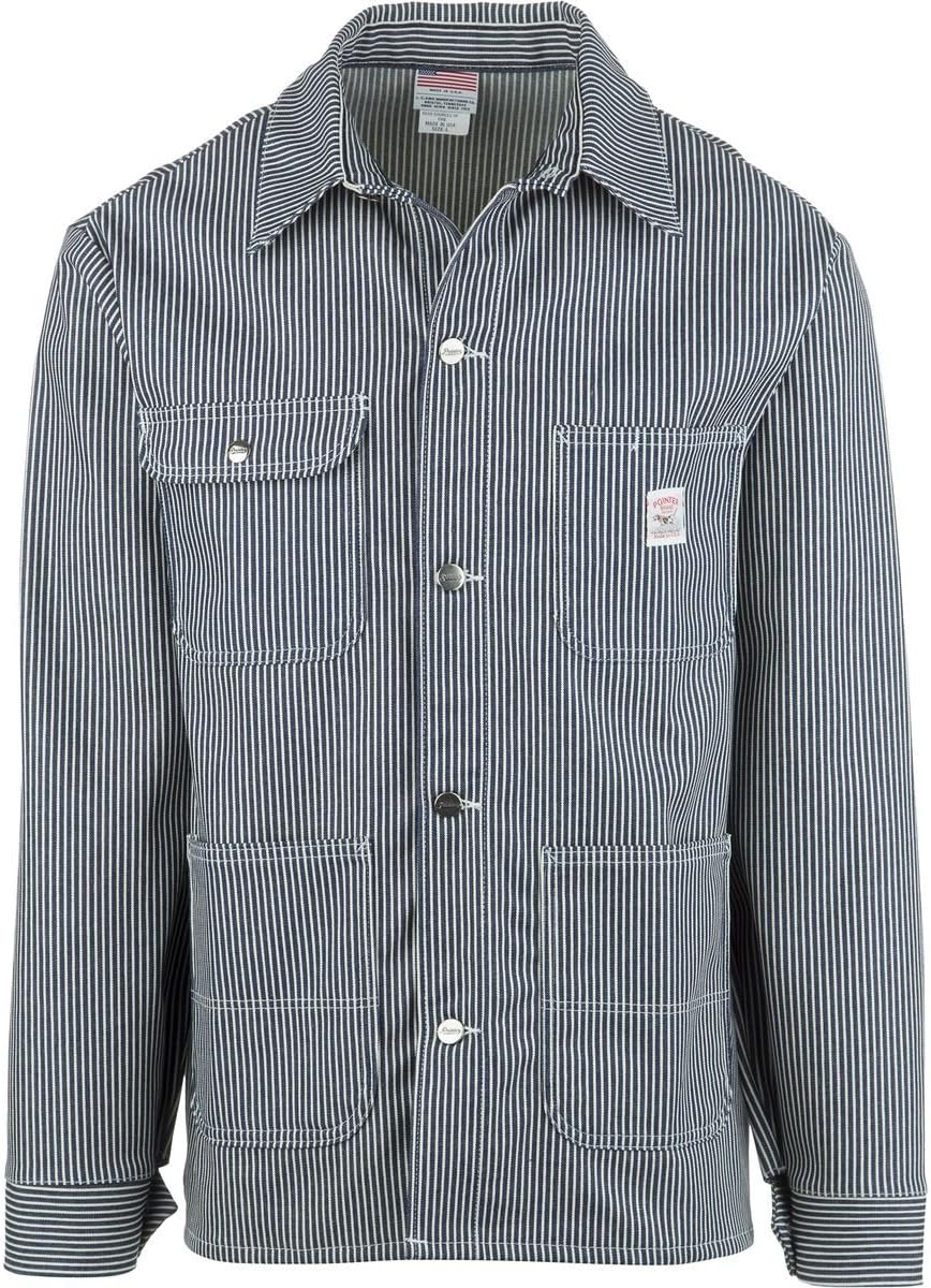 Pointer Brand Hickory Stripe Chore Coat - Men's