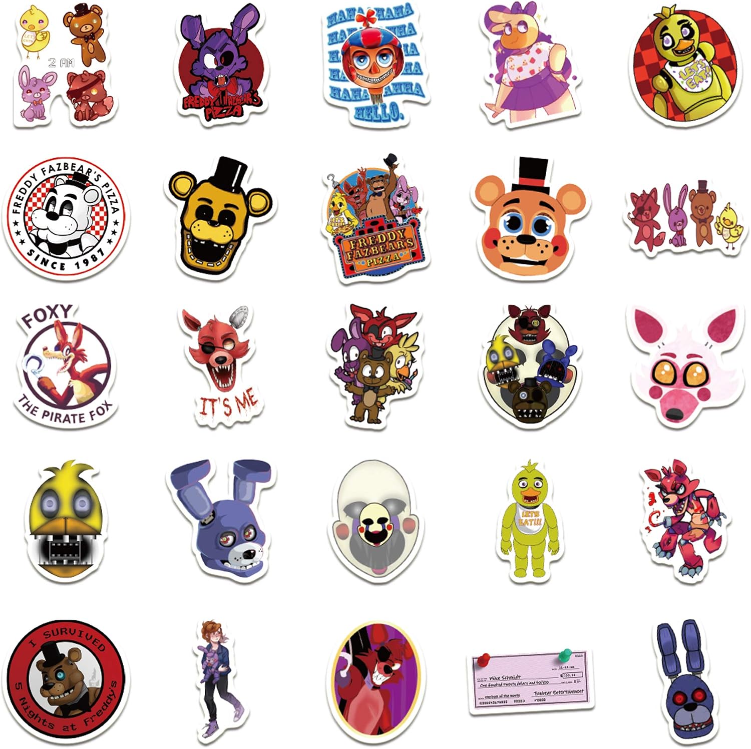 Game Stickers 101PCS Cartoon Gaming Action Figures Art Work for Laptop Bumper Computer Scrapbook Pencil Case Boys Decorations Gifts