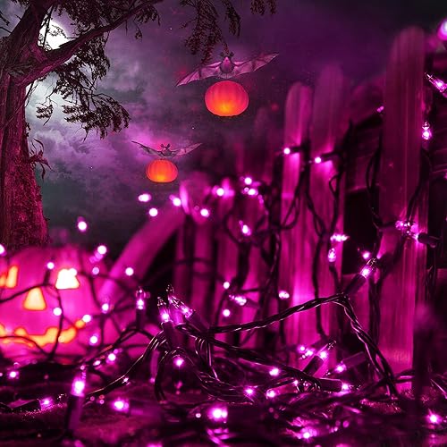 Vista 15 de Toodour Luces de Navidad transparentes, 12.5 pies, 50 unidades, incandescentes, para interiores y exteriores, con certificación UL, conectable