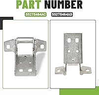 Vista 7 de Bisagra de puerta inferior delantera izquierda o derecha compatible con Dodge Ram (1500 1996-2001, 2500 3500 1996-2002) 1 pieza de repuesto