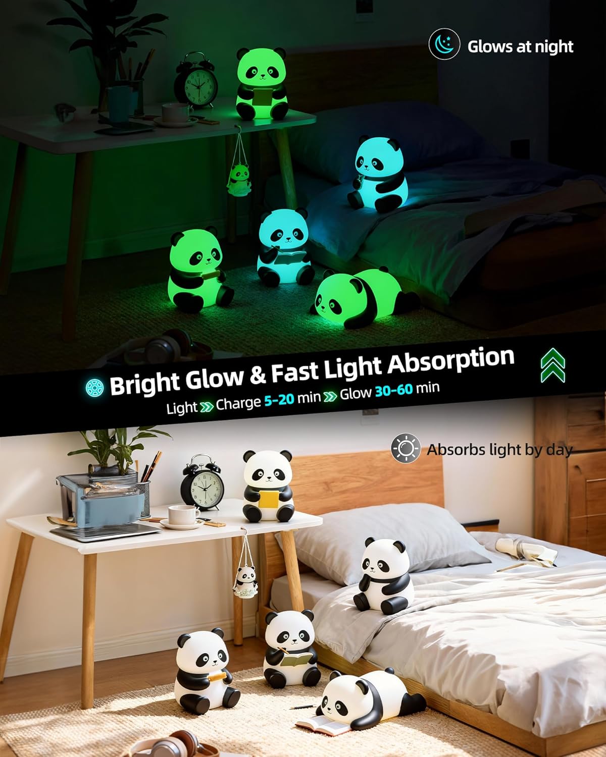 Inslogic PLA Glow in The Dark Filament, White (Blue Glow), Luminous 3D Printing Filament 1.75mm ±0.02mm, 1kg Reusable Spool, Compatible with SUNLU and Bambu Lab Refill System - Image 3