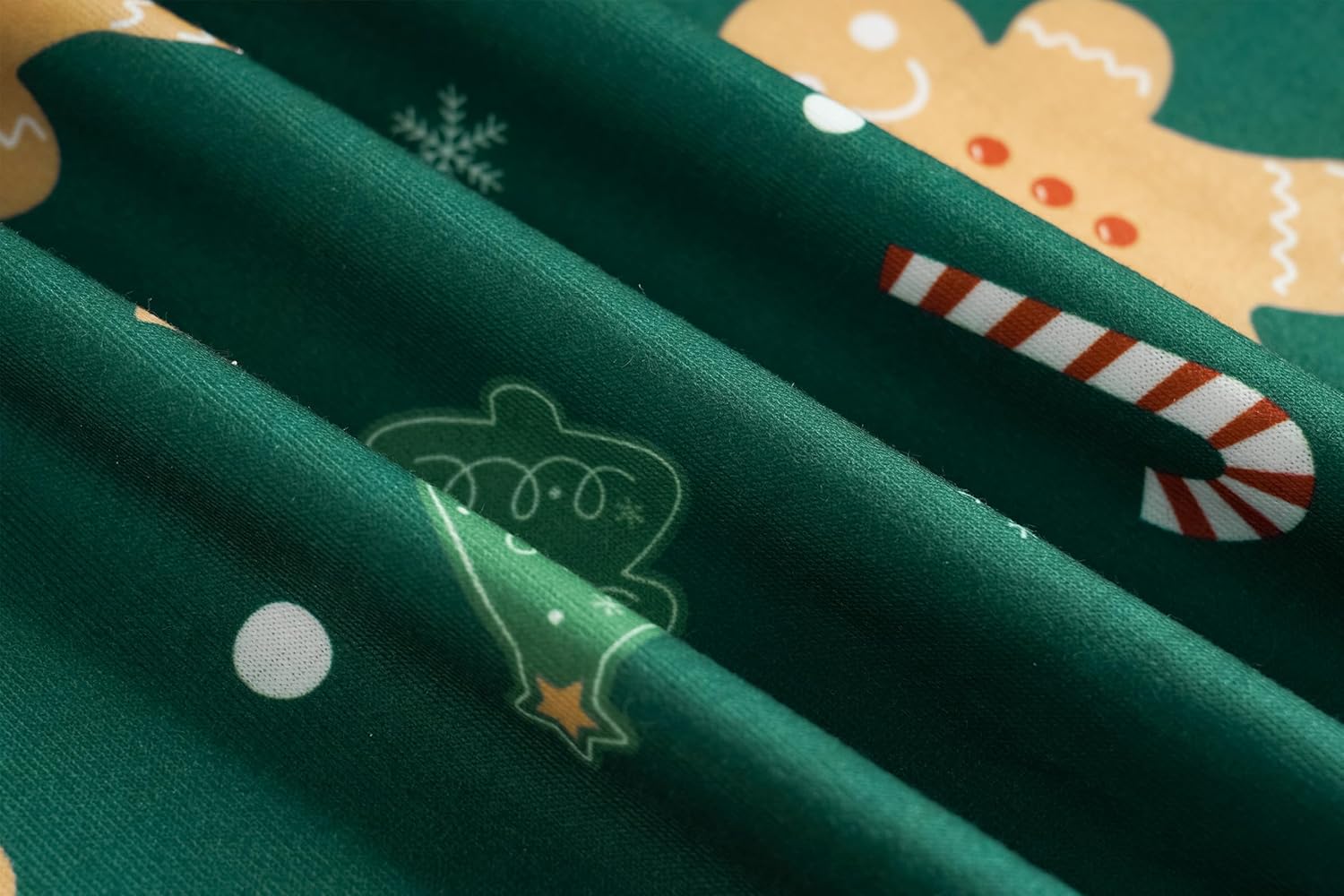 Vopmocld Big Girls Long Sleeve Long Pants Pajama Sets Cute Patterns Jammies Cotton Blend Wavy Sleepwear with Pockets - Image 6