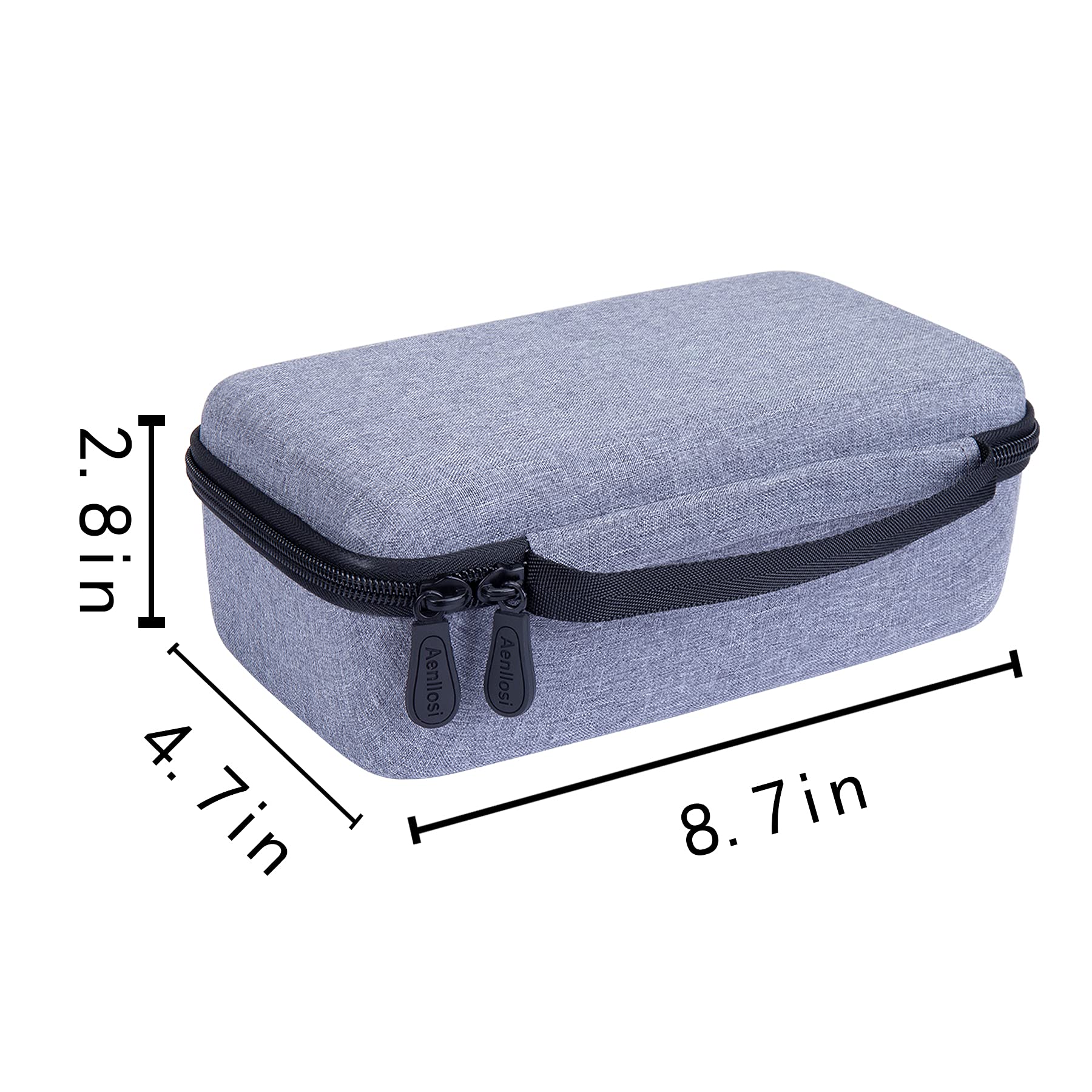 Aenllosi Custodia per Kingston Bifrost/Netac/SanDisk + SanDisk Extreme | Materiale resistente all'acqua, Protezione dalla polvere, Protezione da graffi, Tasca interna in rete, Chiusura con cerniera