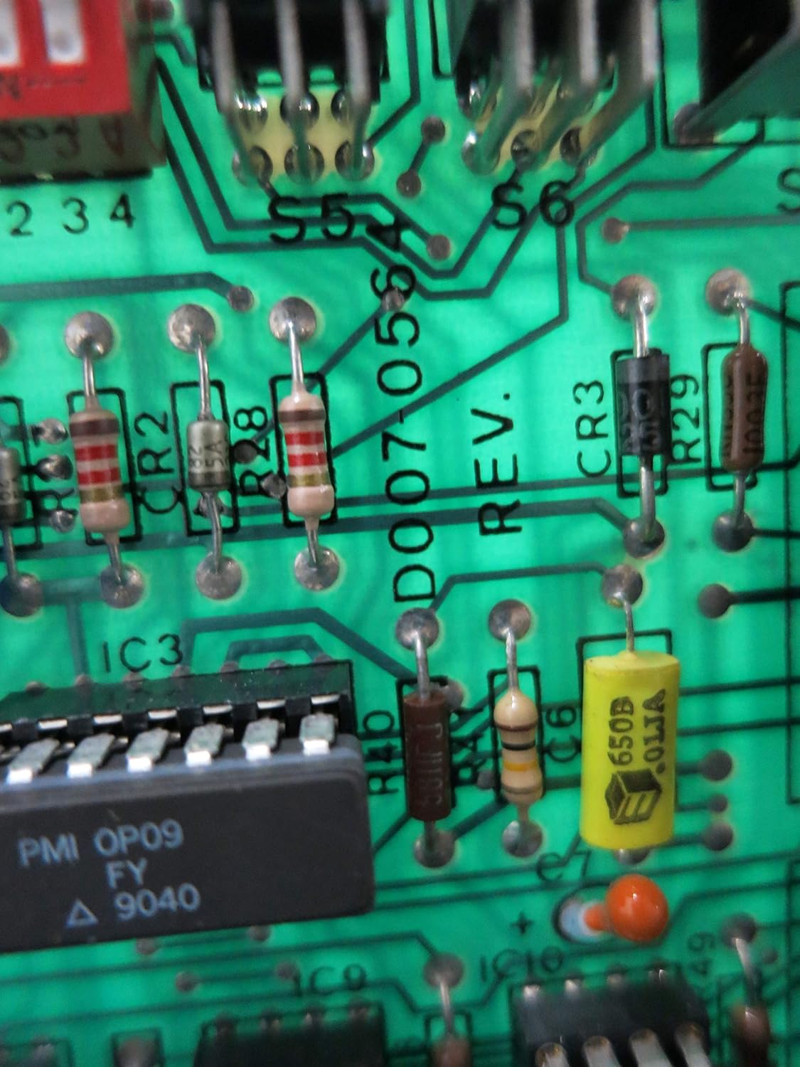 TEI Model 500 Transmissometer Remote Display w/Cards D007 0561 0562 0563 0564