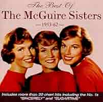 The McGuire Sisters 57 LP レコード【重量盤】 The McGuire Sisters Sugartime / Banana Split 45 EX 1957