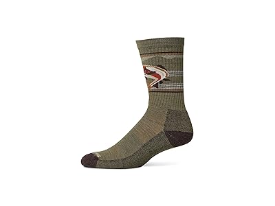 Smartwool Everyday Hookset Crew Socks Knee High Socks Shoes Winter Moss : LG (US Men