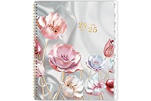 2024-2025 Monthly Planner with Contacts and Contact Bound
