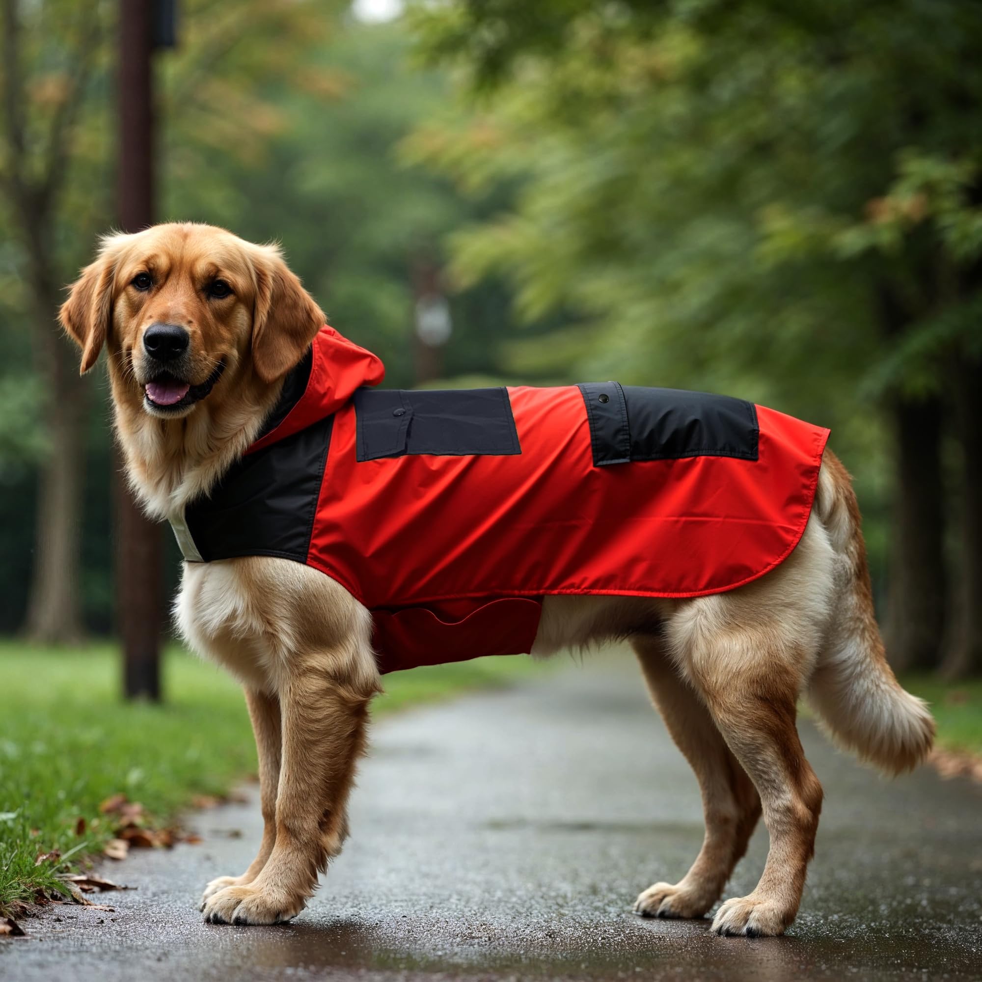 Wow Dog RainRuff Waterproof Raincoat