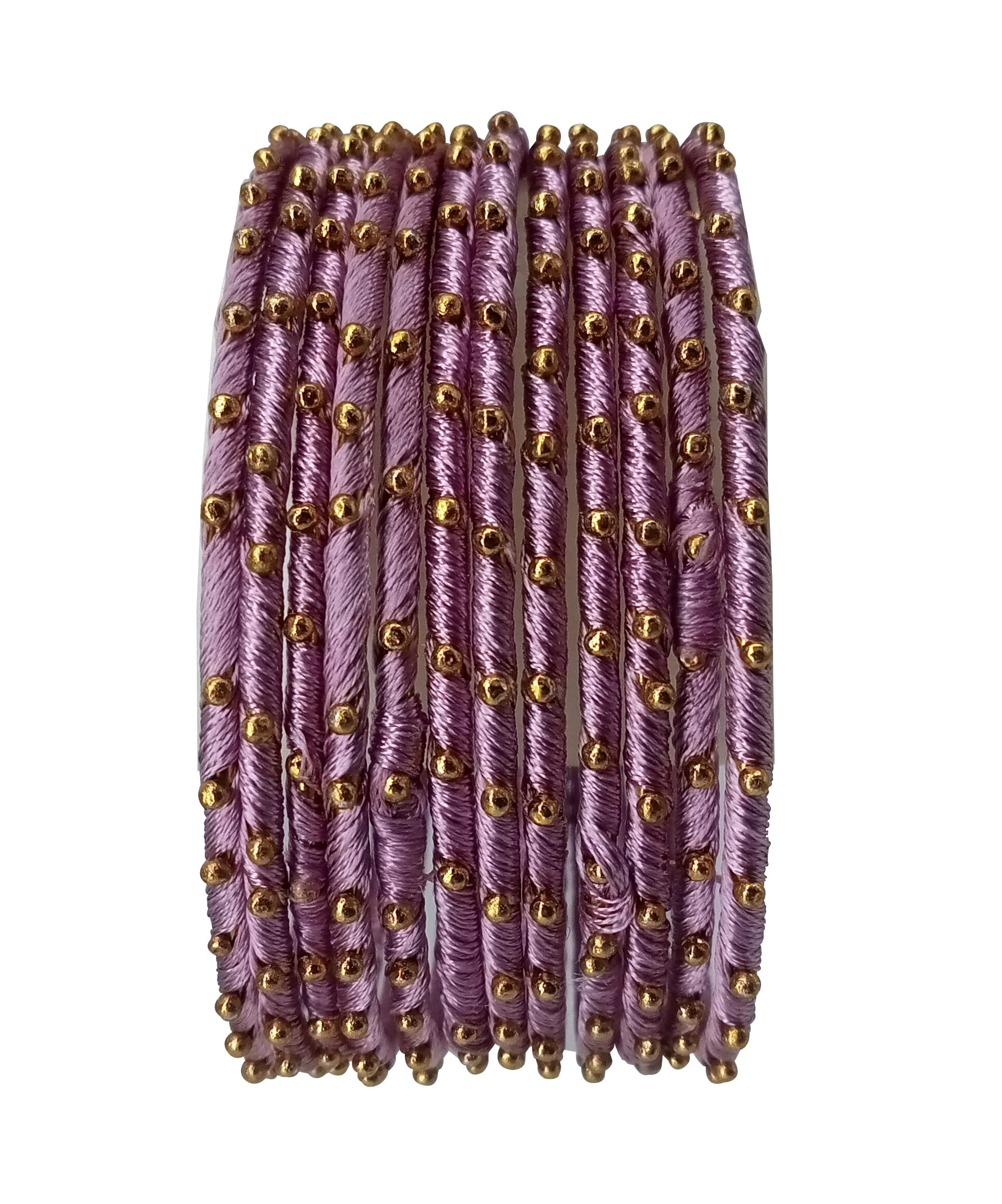 The Golden Cascade Piyazi/Onion Color Silk Thread Metal Bangle with Studded Ball Chain Pearl Chudi for Women & Girls (Onion, Medium 2-6) (B0BZQ2J3GZ) Amazon Price History, Amazon Price Tracker