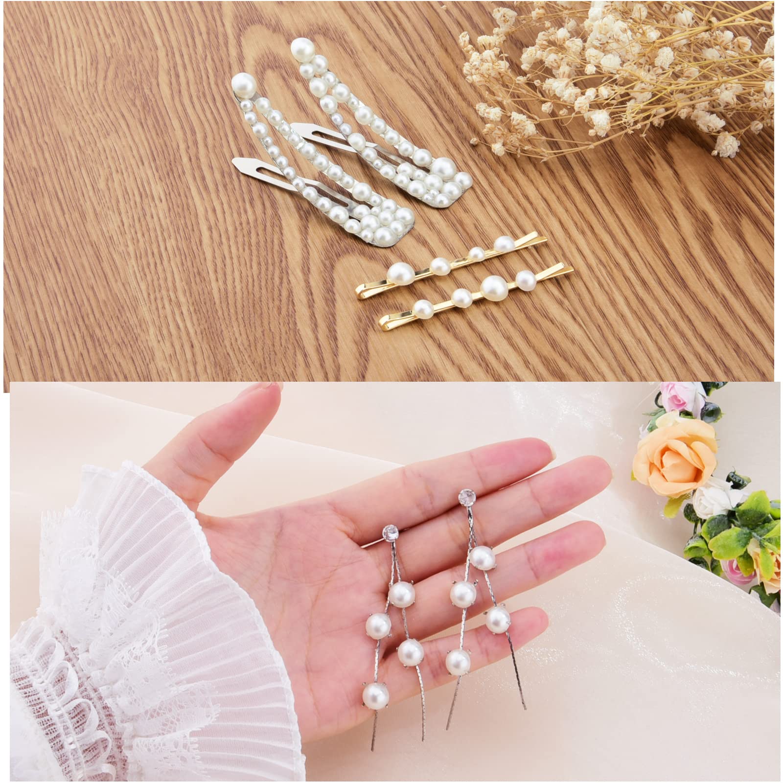 60 Pcs 25mm Half Pearls Bead Beige Flat Back Pearl Extral Large Cabochon Container Large Half Round Pearl Loose Beads Gems Shoes Wedding Dress Phone