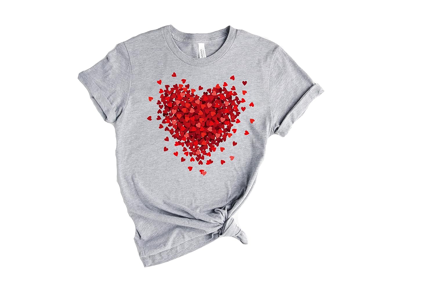 Valentine's Day Shirt, Valentines Shirt, 3D Heart Shirt