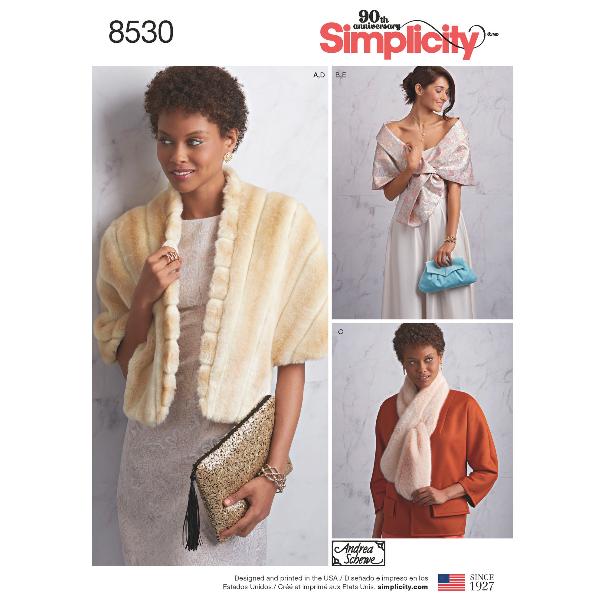 Patron de couture Simplicity accessoires papier blanc de qualité supérieure