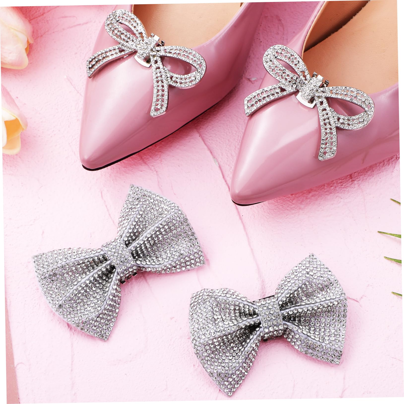 LIFKOME Rhinestone Klipsy Do Butów Dekoracyjne Klipsy Do Butów Na Obcasy Dla Pomp Obcas Buty Wisiorki Na Obcasy Biżuteria Dla Nowożeńców