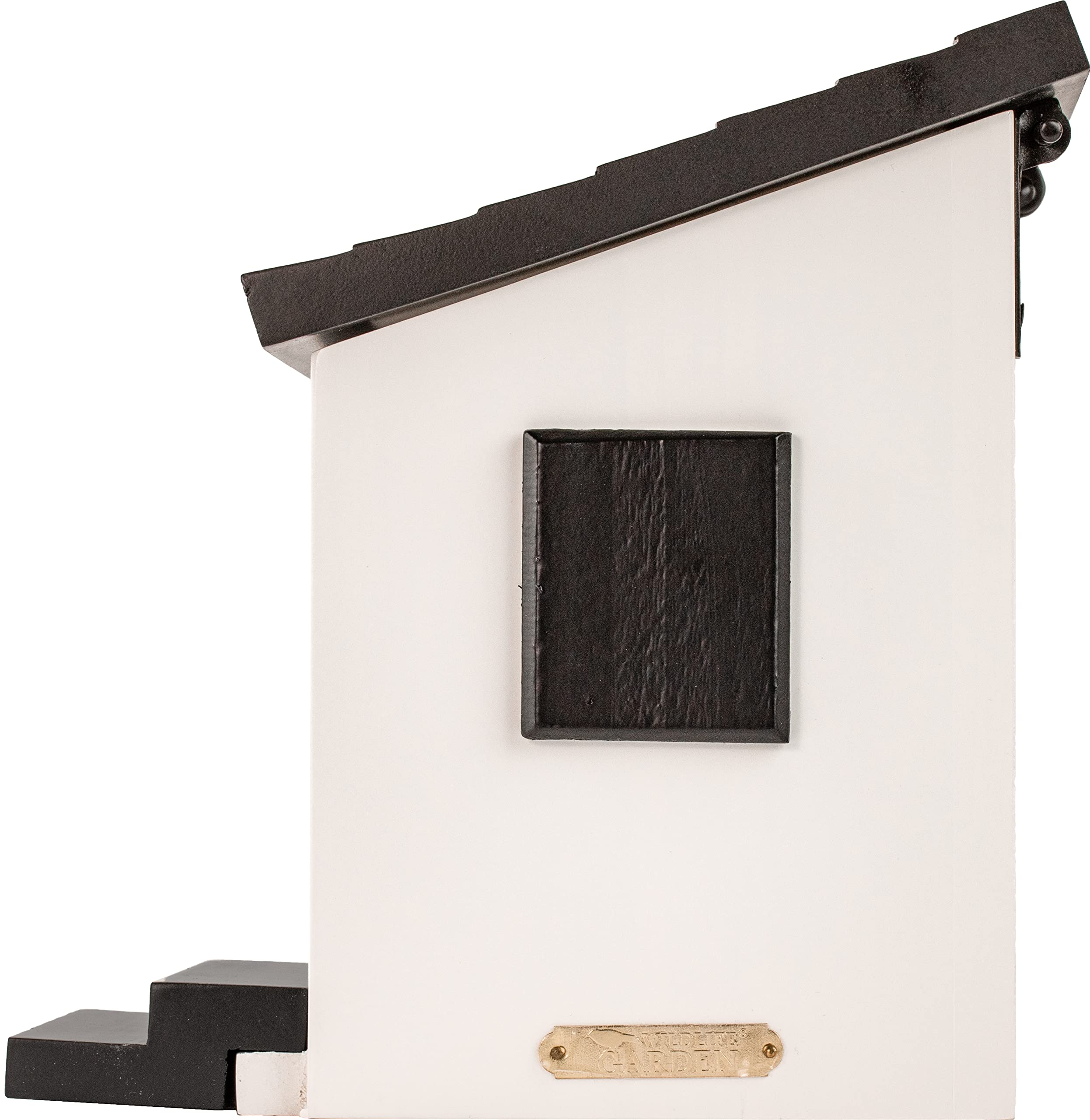 Wildlife Garden WG314 Eichhörnchen Futterbox Weiss - Futterhaus aus Holz