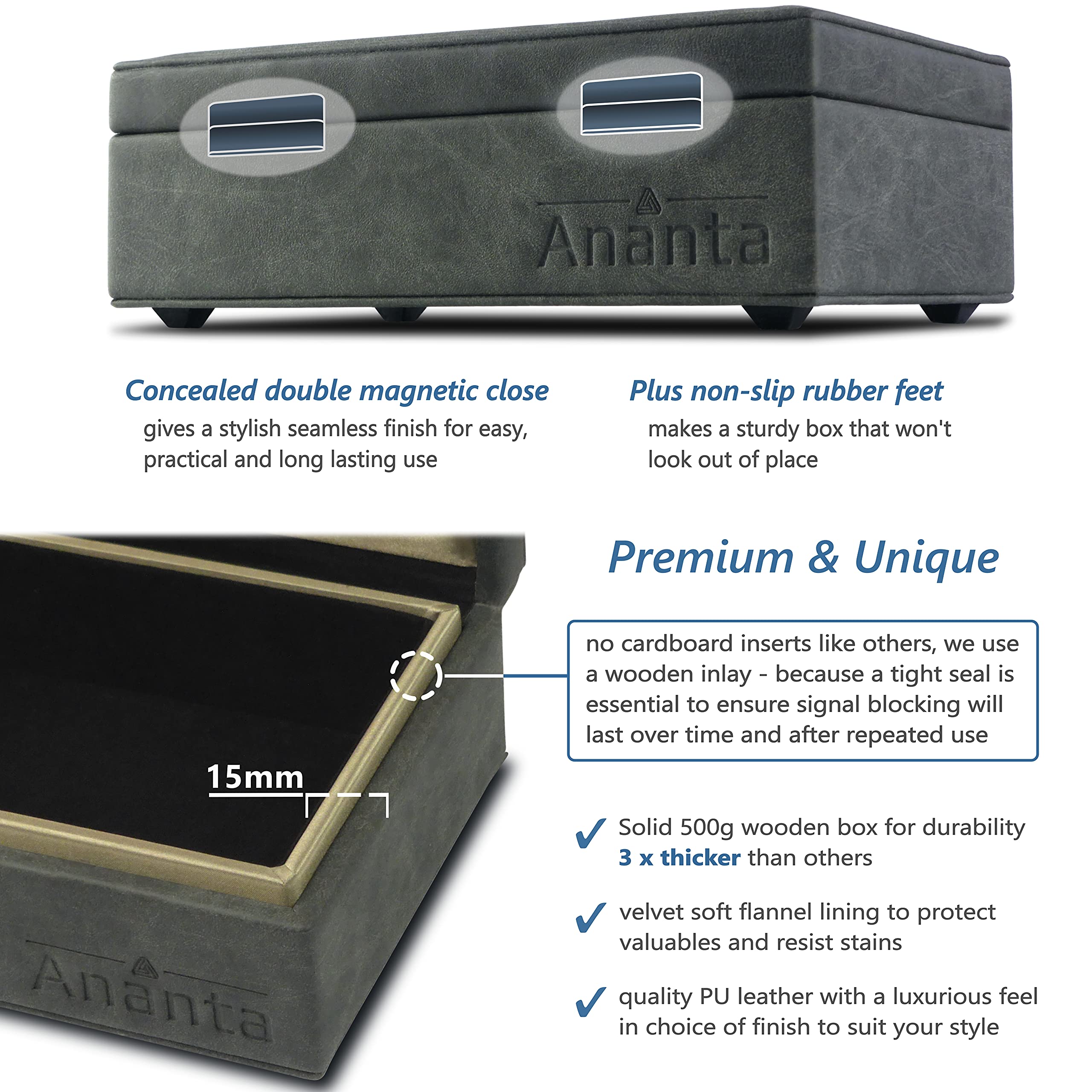 Buy Ananta Faraday Box for Car Keys Extra Large Keyless Car Key