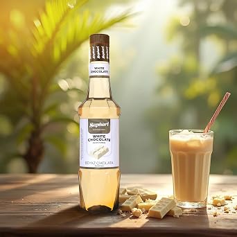 Saphori White Chocolate Flavored Cocktail Syrup, White Chocolate Syrup, White Chocolate, Coffee Syrup 700 ML