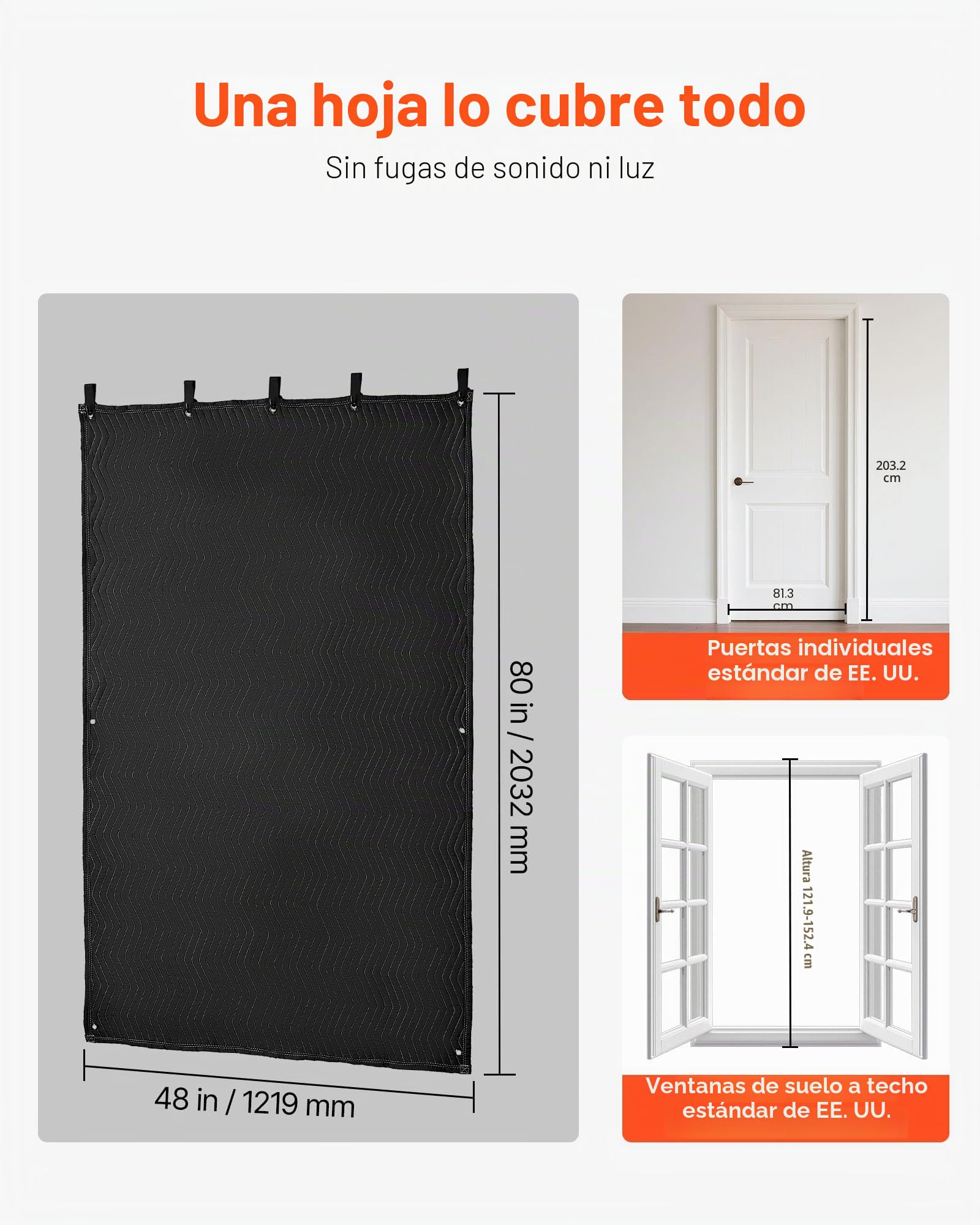 VEVOR Manta amortiguadora de sonido