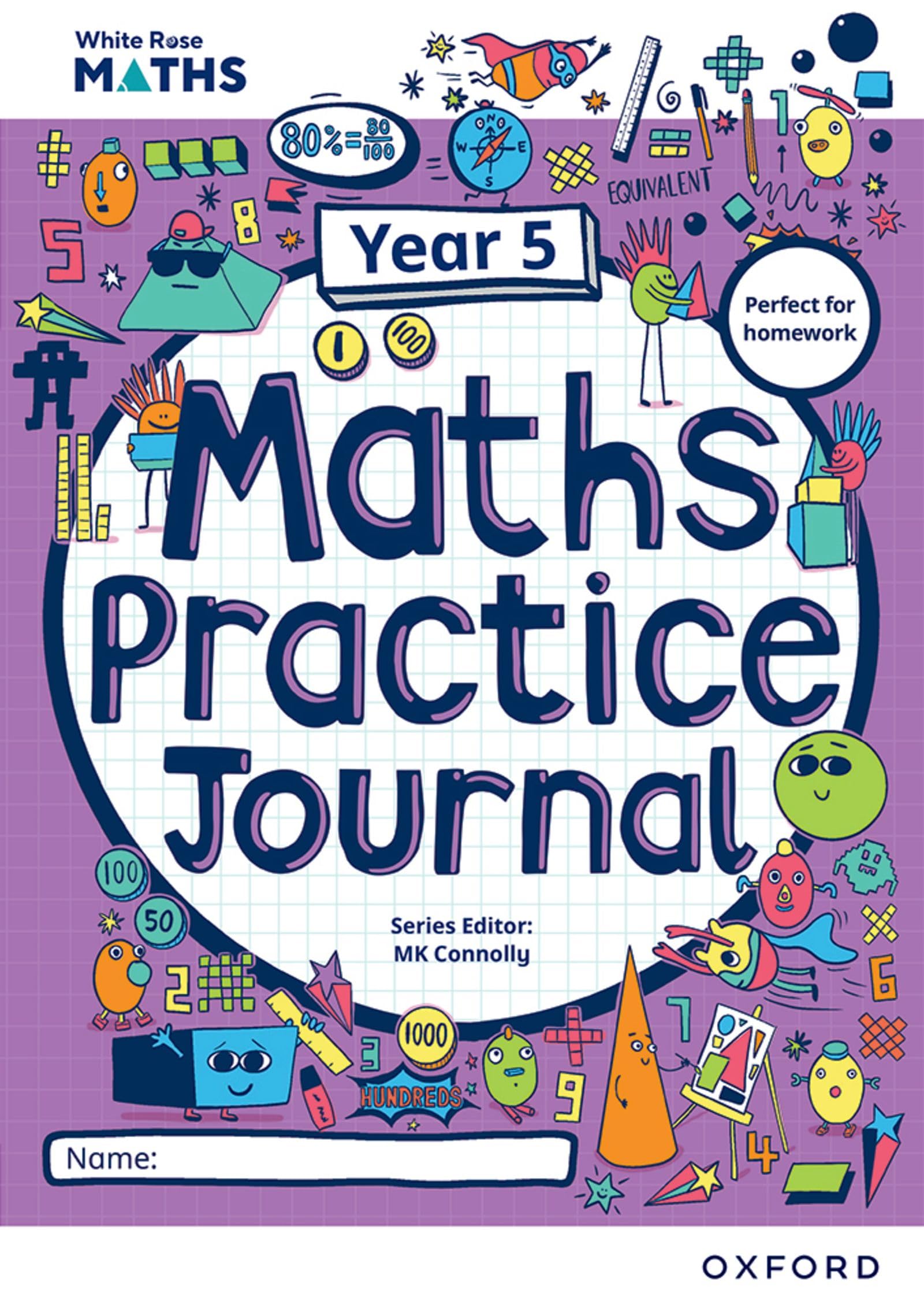 White Rose Maths Practice Journals Year 5 Workbook: Single Copy Paperback – 7 Sept. 2023
