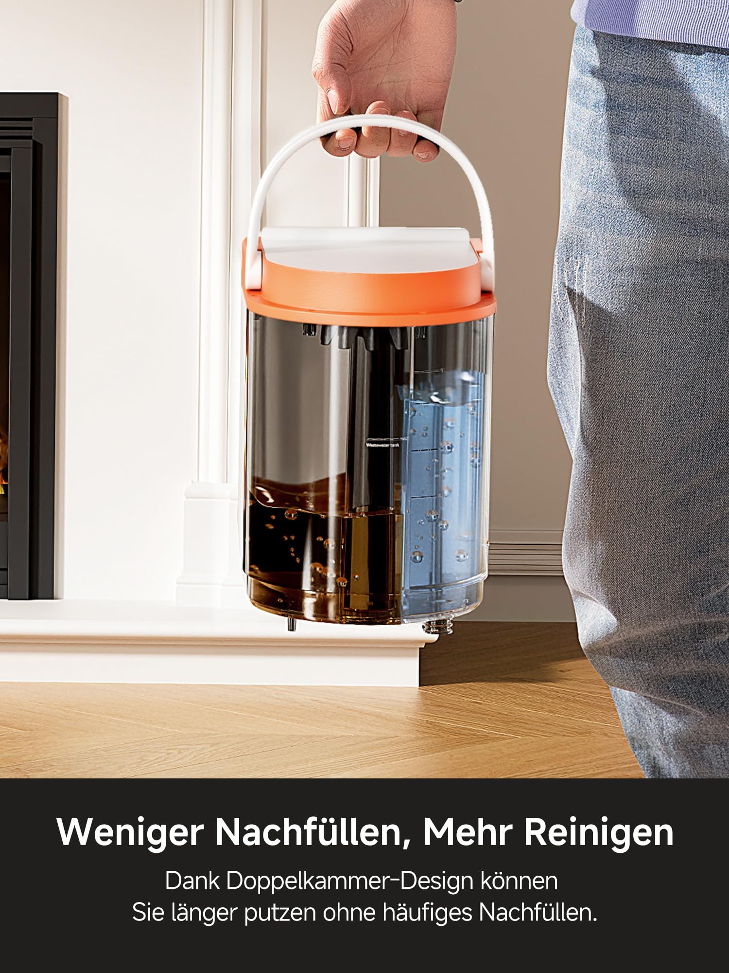 Uwant B300Pro Polsterreiniger Gerät Mit 18Kpa Teppichreiniger Waschsauger Geräuscharm Nasssauger Teppichreiniger Für Alltägliche Flecken Und Verschmutzungen Mit Schlauch Für Teppich Sofa Set of 1
