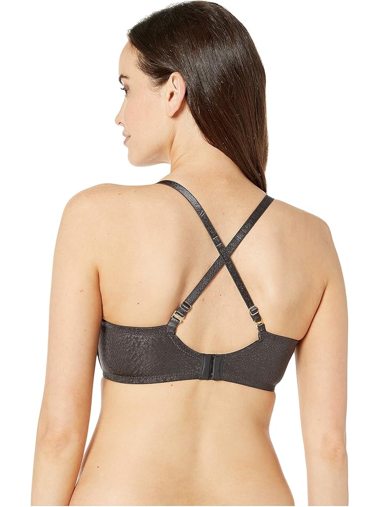 Gray Natori Conform Memory Contour Convertible Underwire Bra 711165