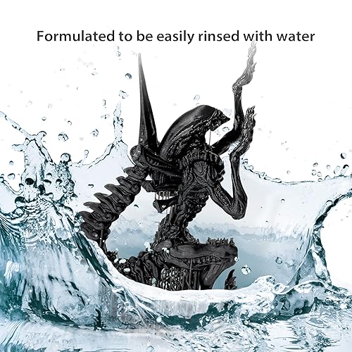 Miniatura 4 de phrozen Impresora 3D de resina negra rápida lavable al agua, resina fotopolimérica de curado UV LCD de 405 nm para impresión de alta precisión, bajo