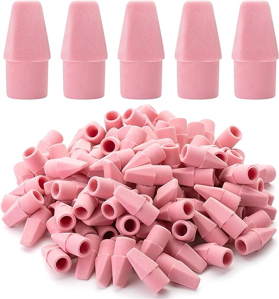 Mr. Pen Pencil Erasers Toppers, 120 Pack, Erasers for
