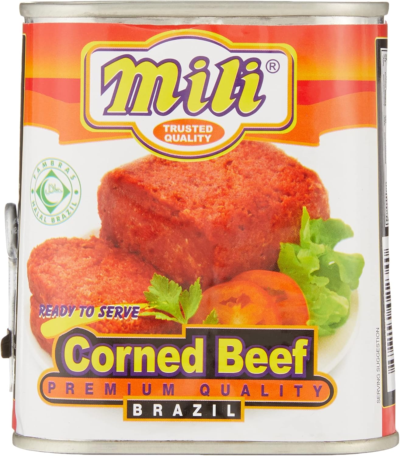 MILI Corned Beef Brazil, 340g Amazon.sg Grocery