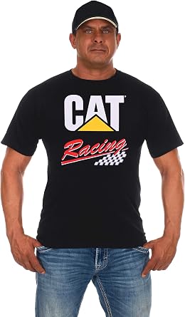 Mens Throwback Jeff Burton CAT Racing Nascar T-Shirt